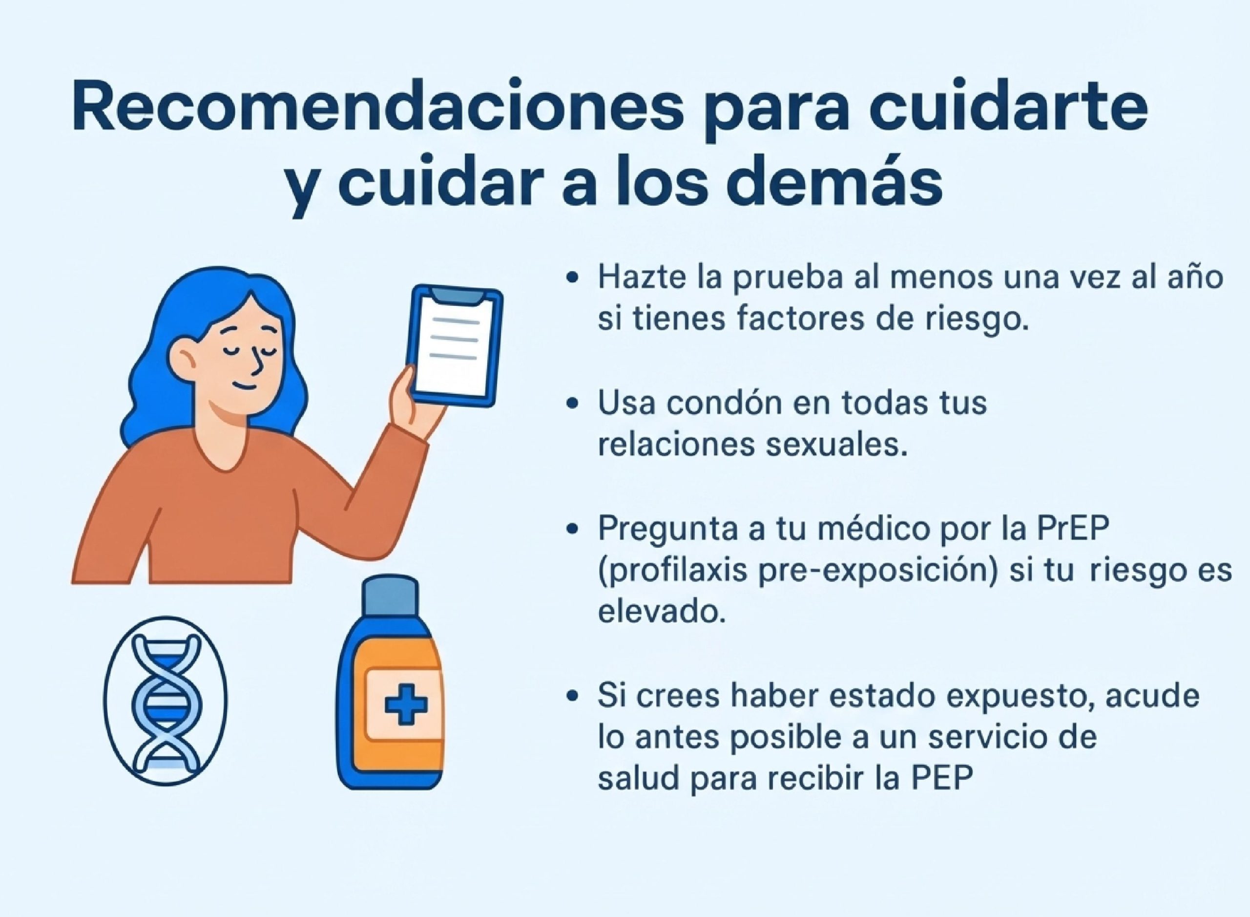 Recomendaciones para cuidarte y cuidar a los demás